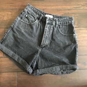 Zara high waist shorts